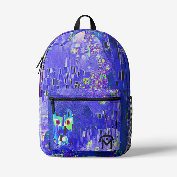 Sac À Dos Klimt Bleu De Malopium®