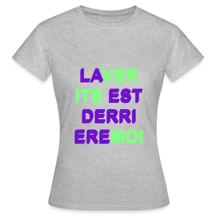 Women's T-Shirt - gris chiné