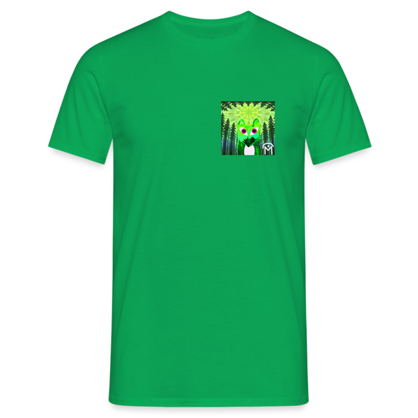 T-Shirt Homme FOXWORLD N°1002 De Malopium® - vert