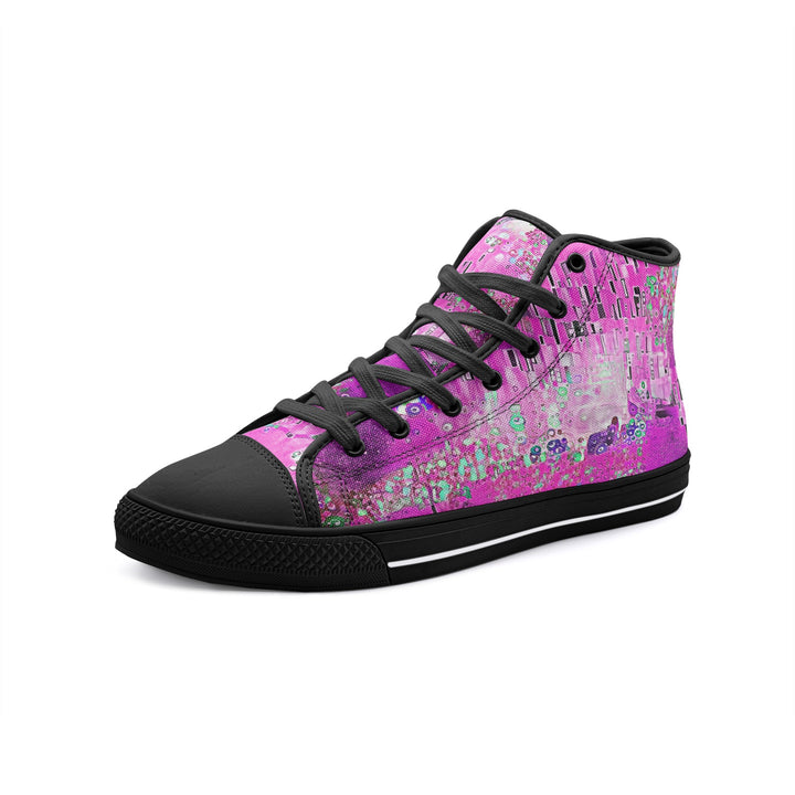 Baskets/Sneakers Convert Hautes Klimt Rose N°2 de Malopium - Malopium