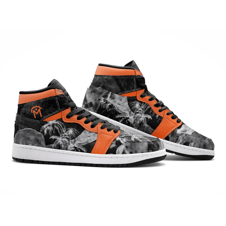 Sneakers/Baskets Jordy Gauguin Noir&Orange N1 de Malopium - Malopium