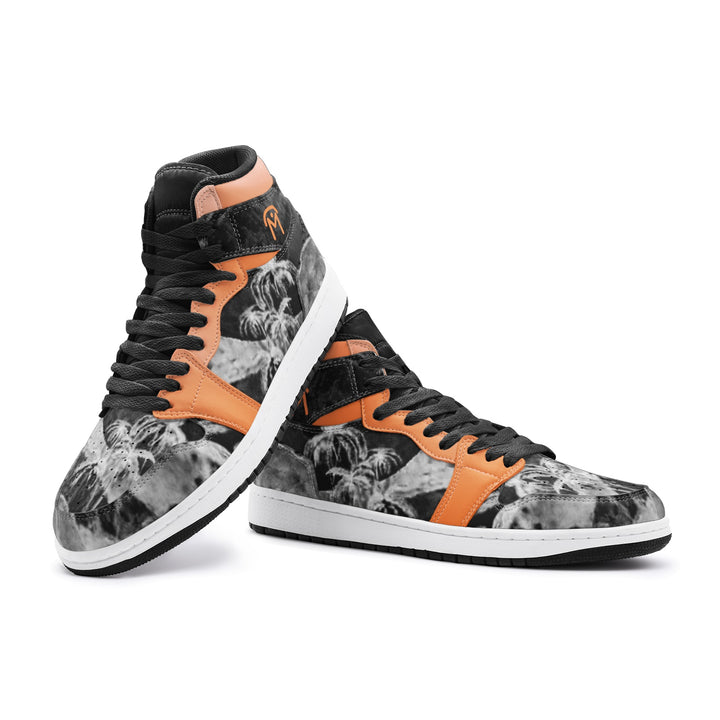 Sneakers/Baskets Jordy Gauguin Noir&Orange N1 de Malopium - Malopium