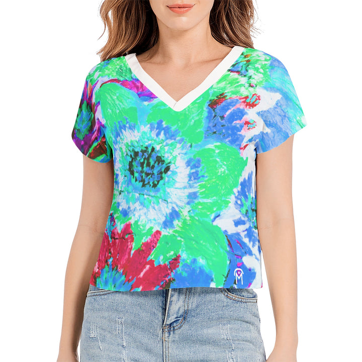 T-Shirt Femme Rica Salento Primavera N3 de Malopium® - Malopium