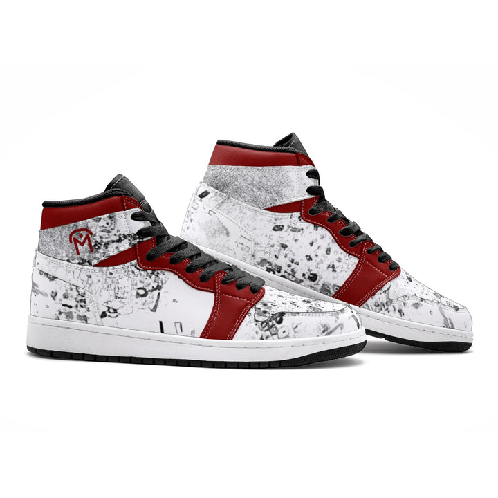 Sneakers/Baskets Jordy Klimt Blanc&Rouge N2 de Malopium - Malopium