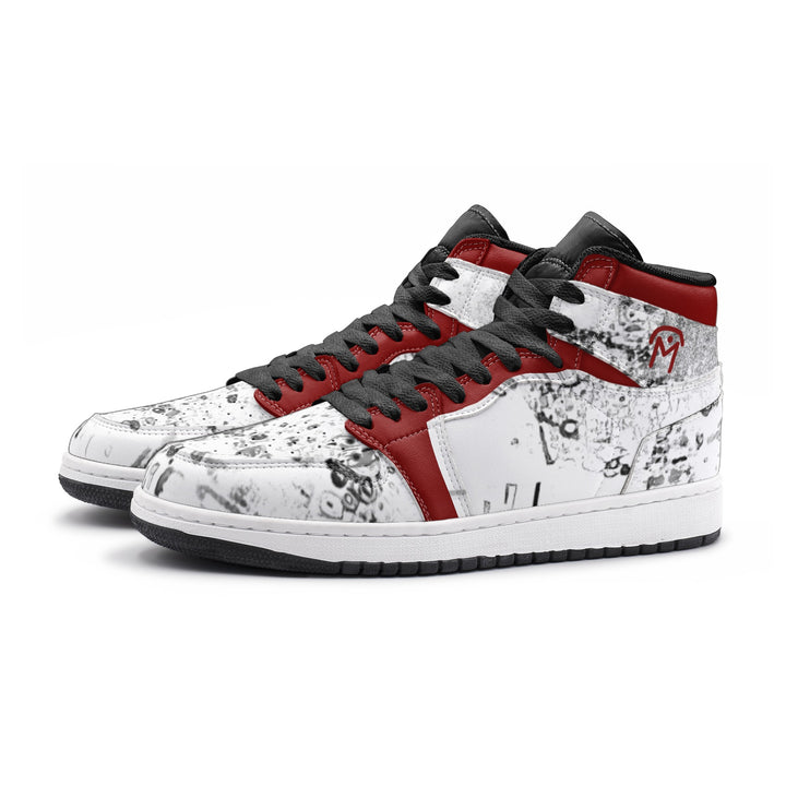 Sneakers/Baskets Jordy Klimt Blanc&Rouge N2 de Malopium - Malopium