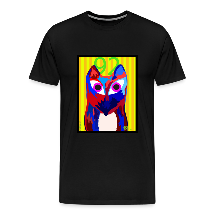 T-Shirt Homme Manches Courtes Foxart N92 de Malopium® - Malopium