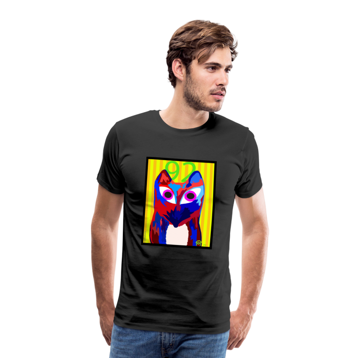 T-Shirt Homme Manches Courtes Foxart N92 de Malopium® - Malopium