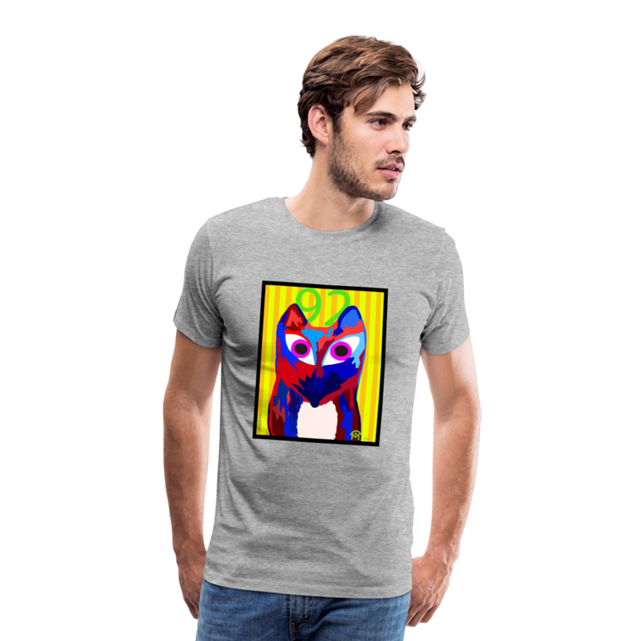 T-Shirt Homme Manches Courtes Foxart N92 de Malopium® - Malopium