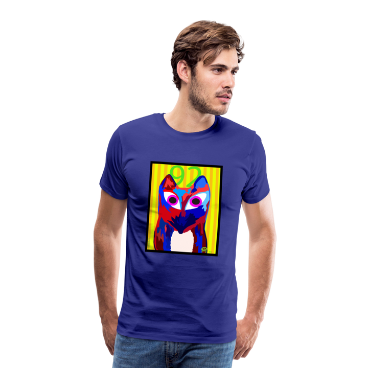 T-Shirt Homme Manches Courtes Foxart N92 de Malopium® - Malopium