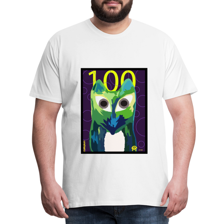 T-Shirt Homme Manches Courtes Foxart N100 de Malopium® - Malopium