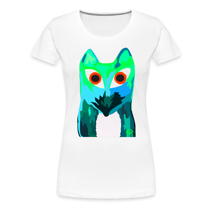 T-Shirt Femme Manches Courtes Foxart N94 de Malopium® - Malopium