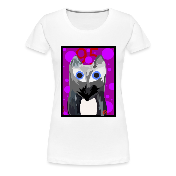 T-Shirt Femme Manches Courtes Foxart N95 de Malopium® - Malopium