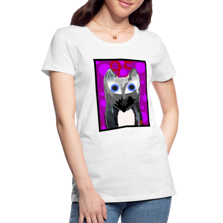 T-Shirt Femme Manches Courtes Foxart N95 de Malopium® - Malopium