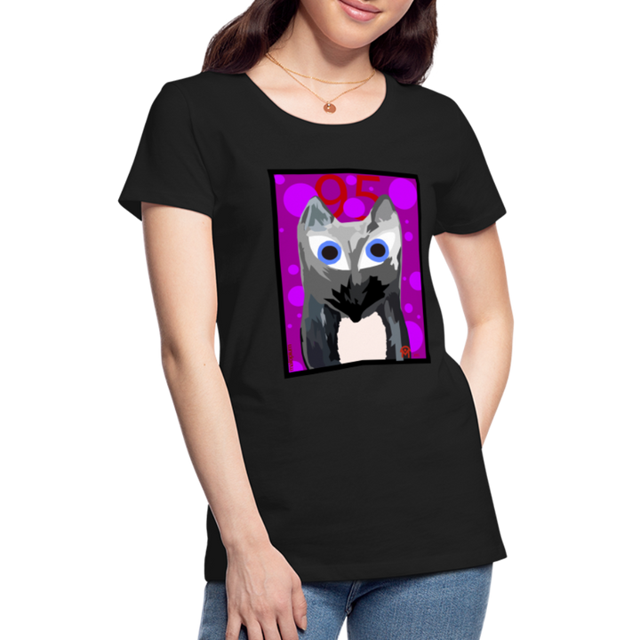 T-Shirt Femme Manches Courtes Foxart N95 de Malopium® - Malopium