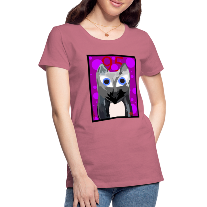 T-Shirt Femme Manches Courtes Foxart N95 de Malopium® - Malopium